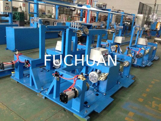 Shaftless Passive Pay Off Wire Bunching Machine 0.7mm Screw 200m min Equipment
