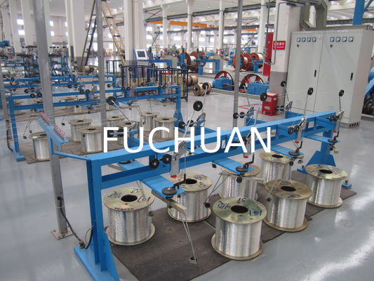 Passive Type Wire Pay Off Automatic Double Twist Bunching Machine Equipment