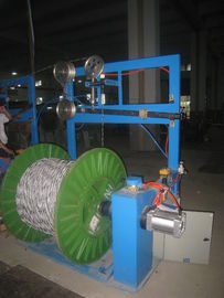 Pay Off  Electrical Core Wire Bunching Machine Single Shaft Active Type