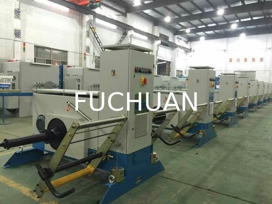 Active Pay Off Machine Multiple Drawing Bobbins Copper Wire Bunching Machine