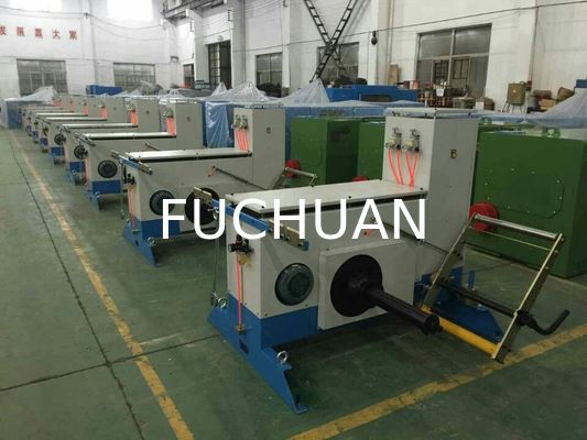 Active Pay Off Machine Multiple Drawing Bobbins Copper Wire Bunching Machine