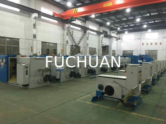 Active Pay Off Machine Multiple Drawing Bobbins Copper Wire Bunching Machine
