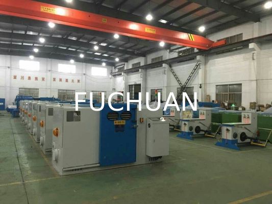 Active Pay Off Machine Multiple Drawing Bobbins Copper Wire Bunching Machine