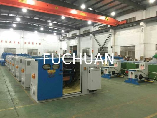 Active Pay Off Machine Multiple Drawing Bobbins Copper Wire Bunching Machine