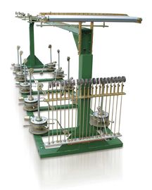 Permanent Magnetic Core Wire Twister Machine Multiple Active Pay Off For Buncher