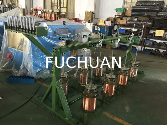 Powerful Double Twist Bunching Machine Bare Copper Wire Tinned Wires Equipment