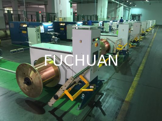 ISO Double Twist Wire Bunching Machine 0.52mm Copper Wire Stranding Equipment