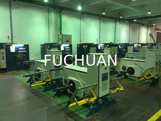 ISO Double Twist Wire Bunching Machine 0.52mm Copper Wire Stranding Equipment