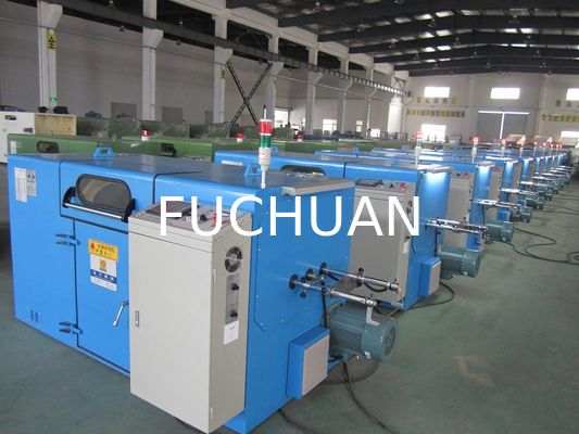 Tinned Wire Silver Jacketed FUCHUAN Copper Wire Bunching Machine Equipment