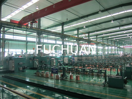 Wire Twisters Machinery Double Twist Bunching Machine 7.5Kw Inverter Power