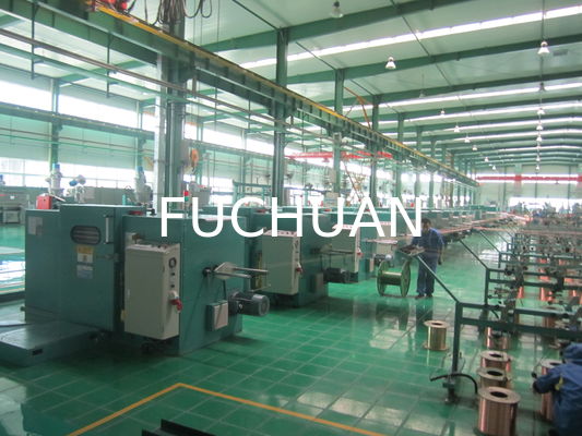 Wire Twisters Machinery Double Twist Bunching Machine 7.5Kw Inverter Power