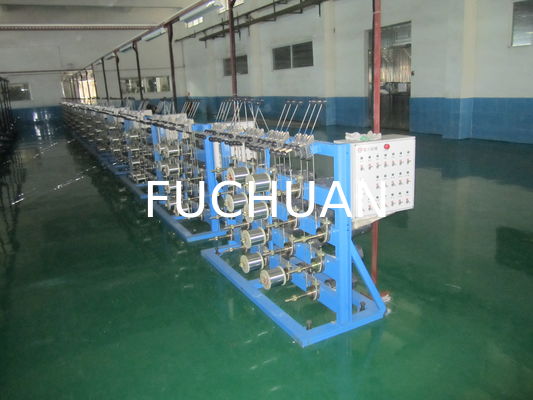 Tension Control Double Twist Bare Copper Wire Bunching Machine Equipment