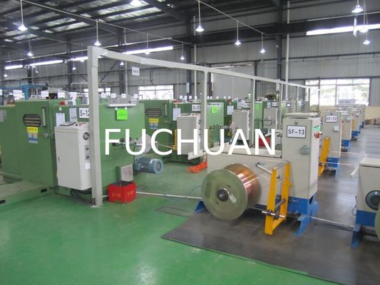 Standard Double Copper Wire Twisting Machine Bunching Diameter 630mm Touch Screen Operation