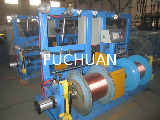 630mm Double Shaft Wire Bunching Machine Active Type Right Hand Direction Equipment