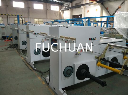 Active Copper Wire Double Twist Bunching Machine Four Shafts Bobbins Diameter 800