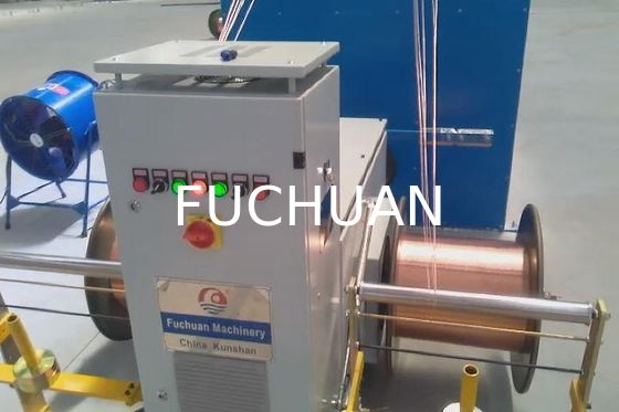 Tinned Copper Wire Twisting Machine 5.5Kw Medical Equipment Aerospace Double Head