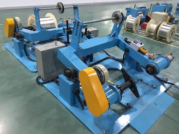 Fuchuan Sky Blue Electric Wire Extruder Machine for Single Wire Dia 6-25mm