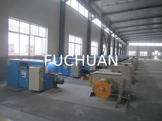 Fuchuan FC-800B Apple Green Double Twist Bunching Machine Touch Screen Operation