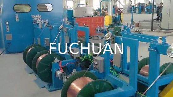 Copper Wire Bunching Machine High Speed Twister Automatic Stranding Equipment