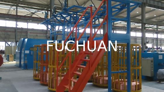 Fuchuan High Speed Double Twist Buncher Wire Bunching Machine Bare Copper Tinned Wires
