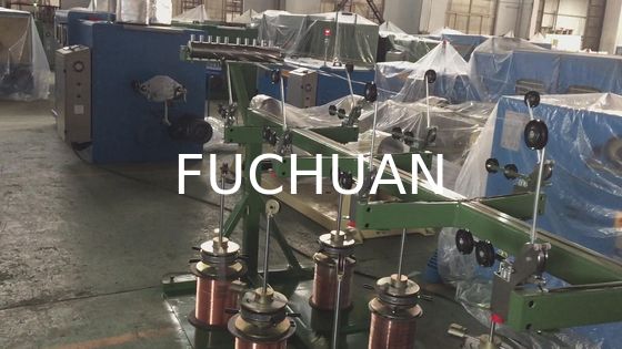 3000 rpm Double Twist Bunching Machine Automatic Wire Stranding Equipment