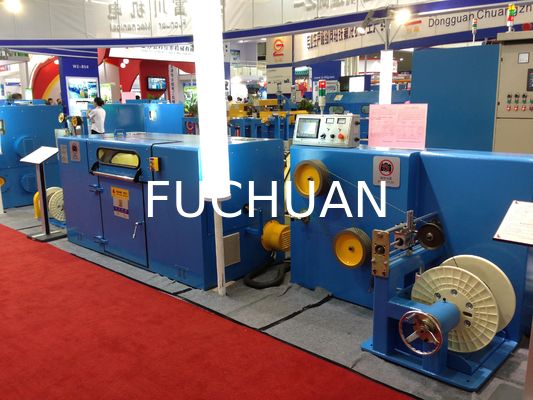 2500RPM Bare Copper Wire Twisting Machine 3.7Kw High Frequency Data Cable