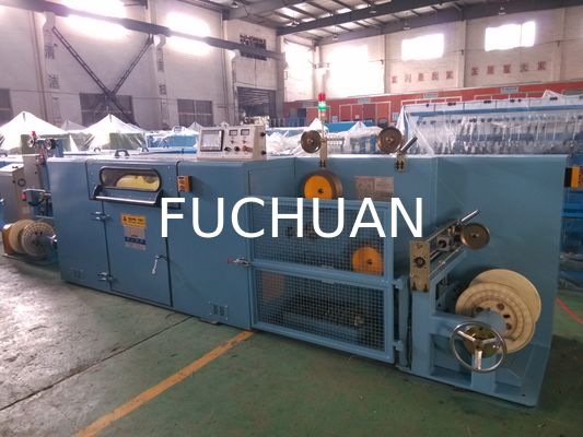 2500RPM Bare Copper Wire Twisting Machine 3.7Kw High Frequency Data Cable