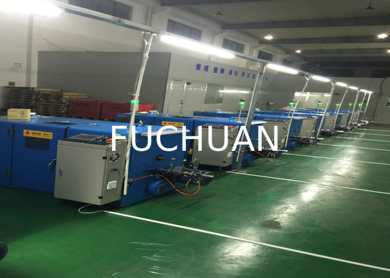 0.03mm Copper Wire Twisting Machine 24 Zones Double Twist Buncher Equipment