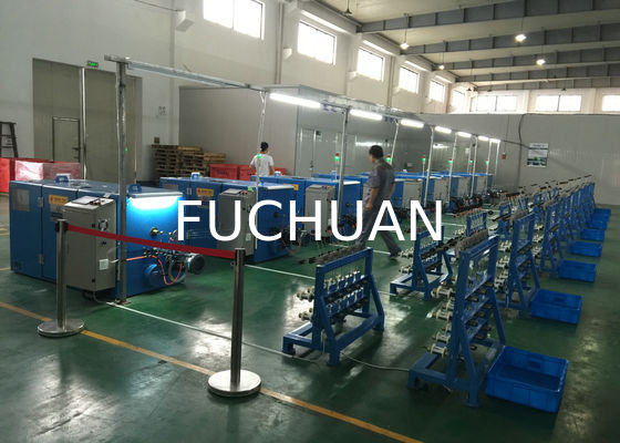 0.03mm Copper Wire Twisting Machine 24 Zones Double Twist Buncher Equipment