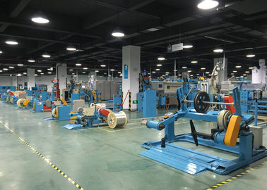 Fuchuan Electrical Wire PU Extrusion Line Tension Pay Off 90mm Screw Dia