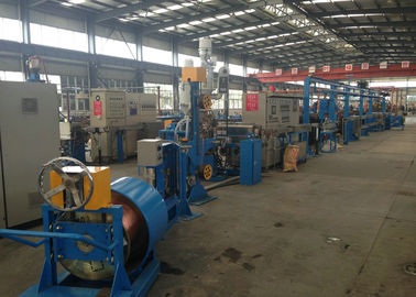 Fuchuan Sky Blue Electrical Core Wire Extrusion Line 500Rpm Max Speed