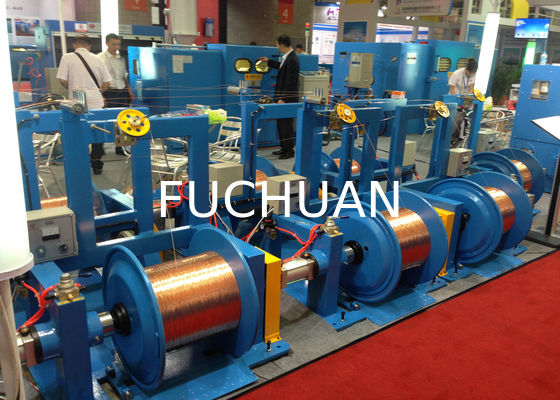 Permanent Magnetic Core Wire Twisting Machine Twister Multiple Active Pay Off Buncher