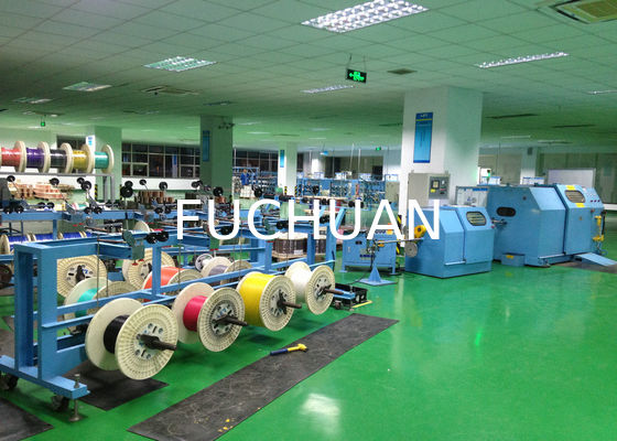Copper Core Wire Single Twist Machine 30MM - 200MM Cable Laying Equipment Fuchuan