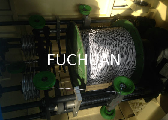 Fuchuan Copper Wire Frame Single Twist Machine Cable Laying 500Rpm Max Speed