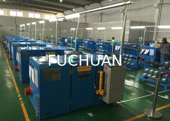 Alloy Copper Wire Twisting Machine Twister S Lay Sky Blue Stranding Equipment