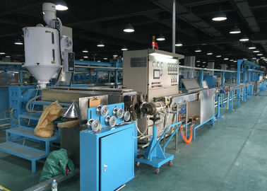 PE SR-PVC Wire Extrusion Machine Plastic Insulating Diameter 500 Pay Off Bobbin