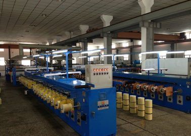 Tube Tinned Annealed Copper Wire Tinning Machine 68Kw 300 Pay Off Bobbin