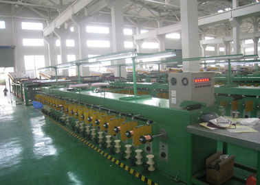 Tube Tinned Annealed Copper Wire Tinning Machine 68Kw 300 Pay Off Bobbin