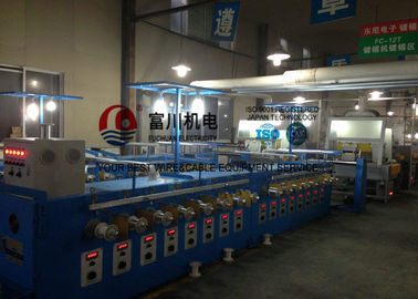 0.05-2.52mm copper alloy wire annealing tinning twisting bunching buncher machine