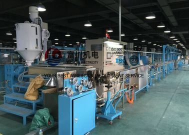 Plastic Insulating Wire Extruder Machine With Screw Dia 60mm 600 m / min