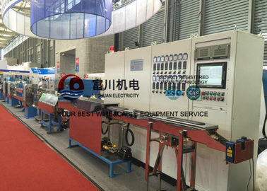 Plastic Insulating Wire Extruder Machine With Screw Dia 60mm 600 m / min