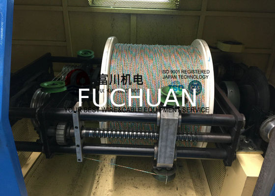 Silver Jacketed Wire Bunching Machine 18.5Kw Touch Screen Operation Equipment