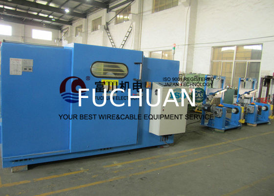 Tinned Wire Double Twist Bunching Machine Twisting Machinery Conductor