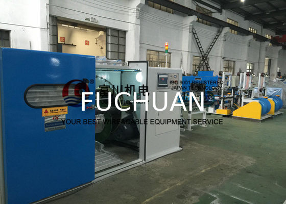Tinned Wire Double Twist Bunching Machine Twisting Machinery Conductor