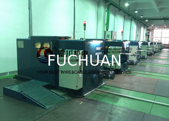 Sky Blue Double Twist Copper Wire Bunching Machine Cable Twisting Machinery