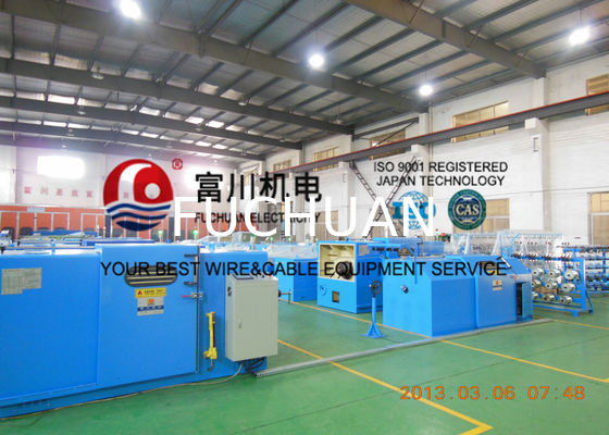 0.41 0.52 0.64mm Copper Wire Bunching Machine Electromagnetic Brake Equipment