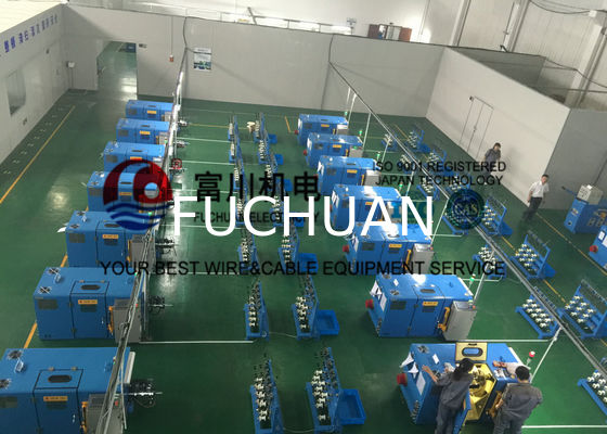 Passive Active Pay Off Copper Wire Bunching Machine 0.08mm - 0.45mm Wire