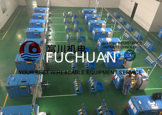 Low Noise 7 Pcs Alloy Wire Bunching Machine Touch Screen Operation Equipment
