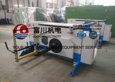 630 Active Double Shaft Pay Off Machine For Double Twist Buncher 1.5kw Sky Blue