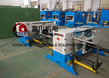 630 Active Double Shaft Pay Off Machine For Double Twist Buncher 1.5kw Sky Blue